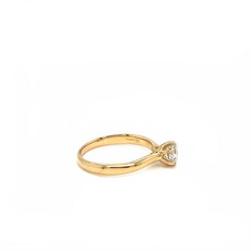 BLOSSOM Gold Diamond Nina Ring