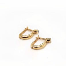 KENSINGTON Gold Diamond Harriet Hoop Earrings