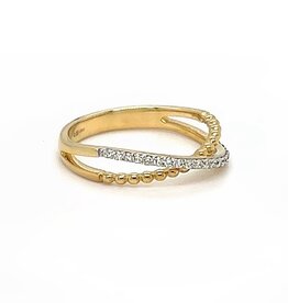 BLOSSOM Gold Diamond Marjolaine Ring