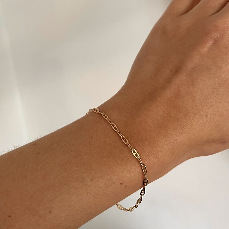 LILA Gold Molly Chain Bracelet