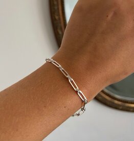 Silver Lana T Bar Bracelet