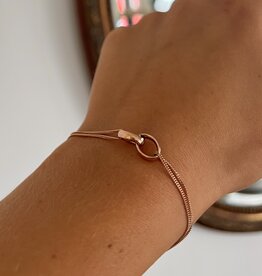 KENSINGTON Rose Gold Eternity Bracelet