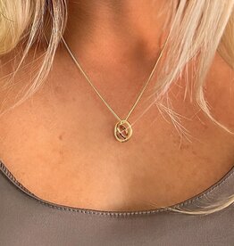 KENSINGTON  Gold Petite Sphere Necklace