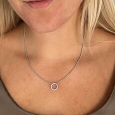 KENSINGTON White Gold Diamond Floria Necklace