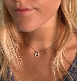 GATSBY White Gold Tilly Diamond Necklace