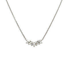 BLOSSOM White Gold Izzie Diamond Necklace