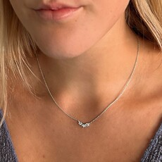 BLOSSOM White Gold Izzie Diamond Necklace