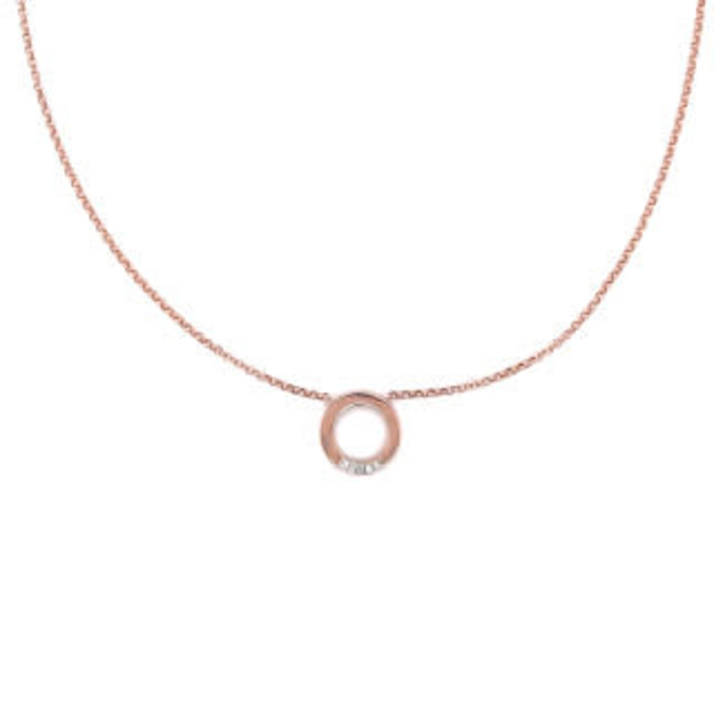 BLOSSOM Gold Diamond Phoebe Necklace