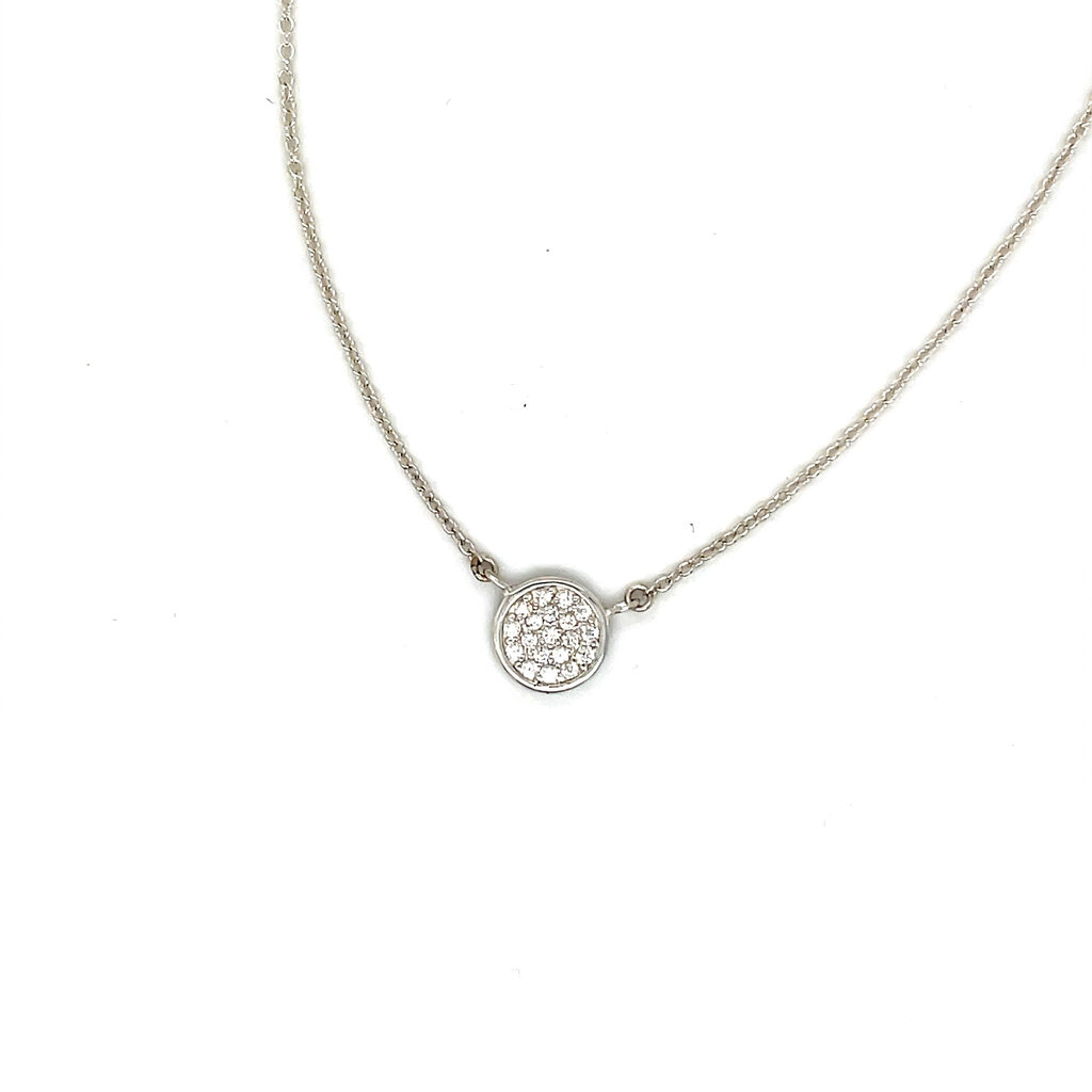 Silver Shimmer Sol Necklace