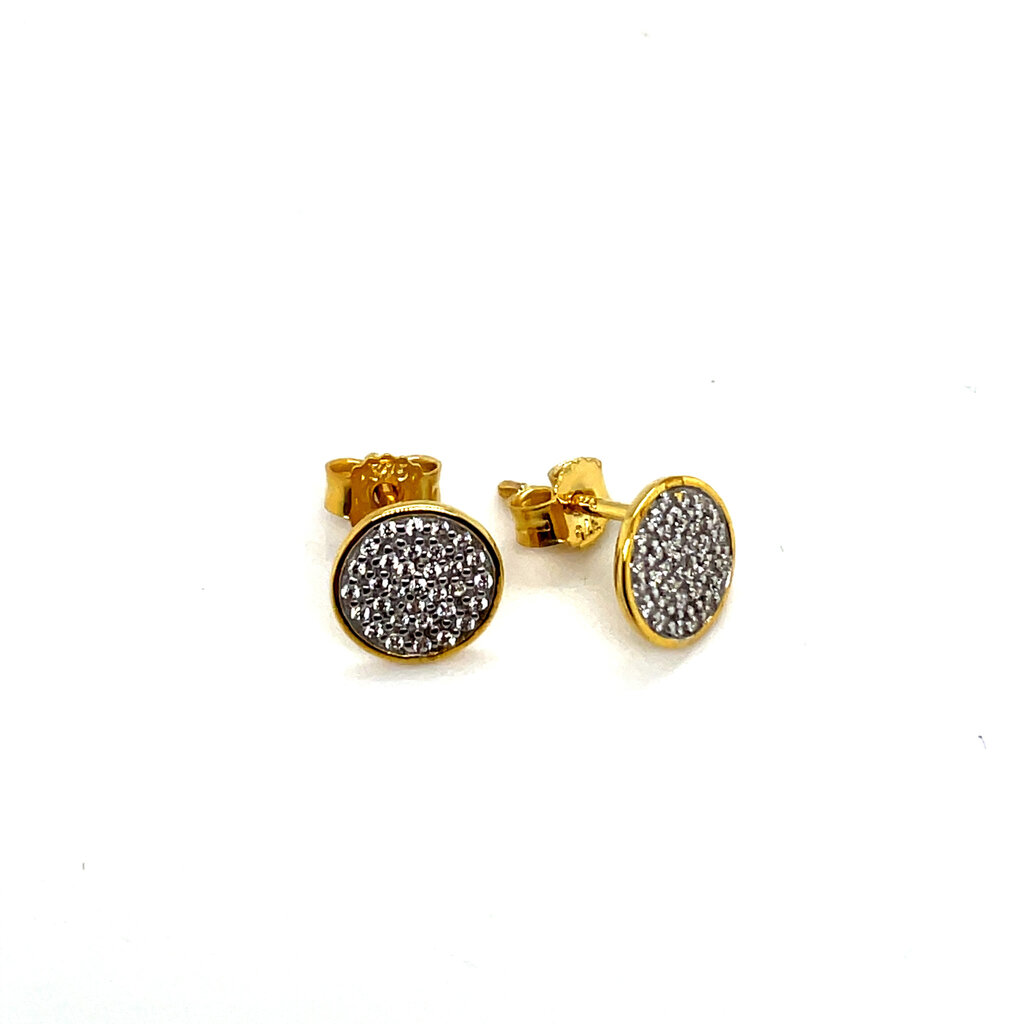 Gold Shimmer Sol Earrings