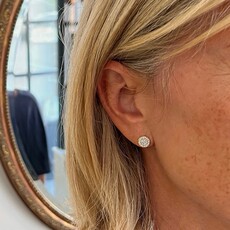 Gold Shimmer Sol Earrings