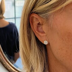 Gold Shimmer Sol Earrings