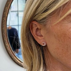 BLOSSOM Rose Gold Diamond Phoebe Earrings
