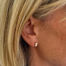 KENSINGTON Gold Bolt Earrings
