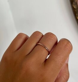 LILA Rose Gold Sheen Stacking Ring