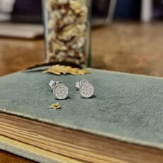Silver Shimmer Sol Earrings