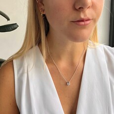 BLOSSOM White Gold Bella Diamond Necklace