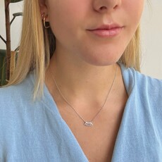 BLOSSOM White Gold Mazarae Diamond Necklace