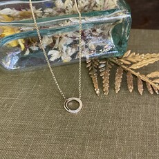 BLOSSOM Gold Diamond Phoebe Necklace