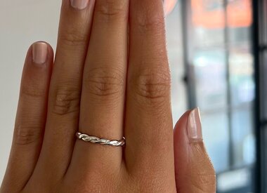 Gold and Platinum Rings