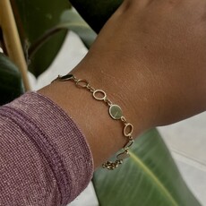 Gold Ecliptic Bracelet