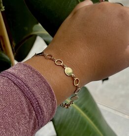 Gold Ecliptic Bracelet