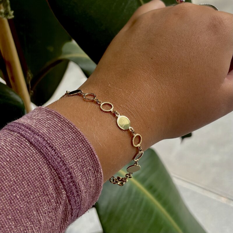 Gold Ecliptic Bracelet
