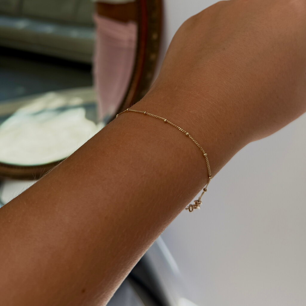LILA Gold Jasmine Curb Bracelet