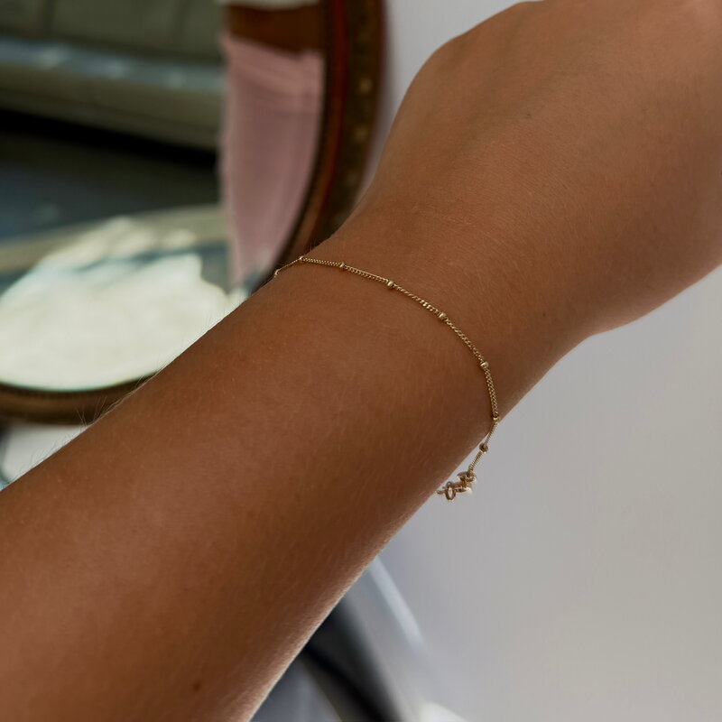 LILA Gold Jasmine Curb Bracelet