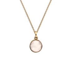 OCEANIA Gold Moonstone Necklace