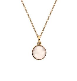 OCEANIA Gold Moonstone Necklace