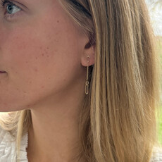 LILA Gold Livv Chain Drop Earrings