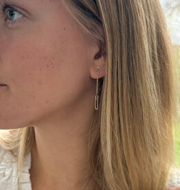 LILA Gold Livv Chain Drop Earrings