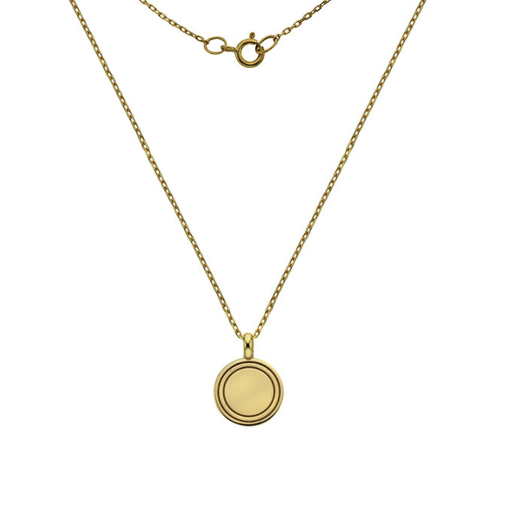 Gold Monroe Circular Necklace