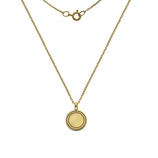 Gold Monroe Circular Necklace