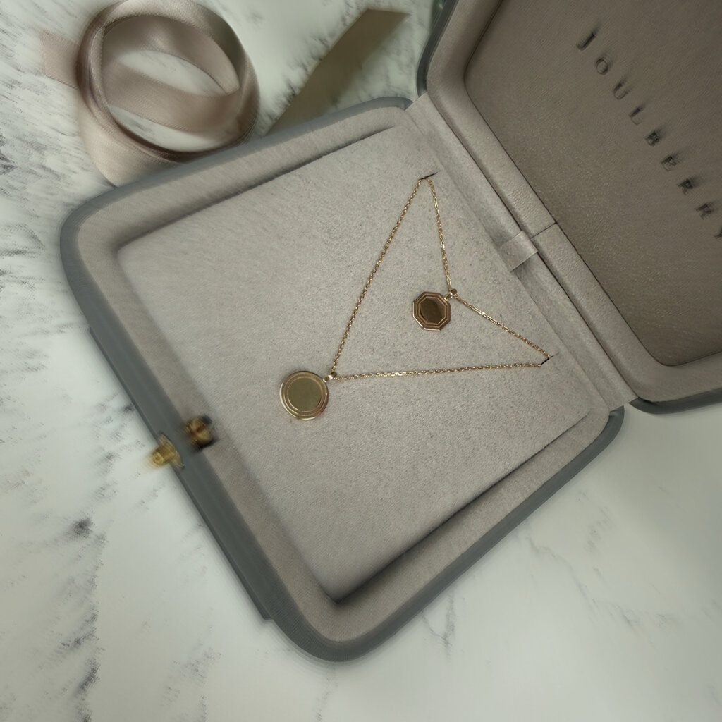 Gold Monroe Octa Necklace