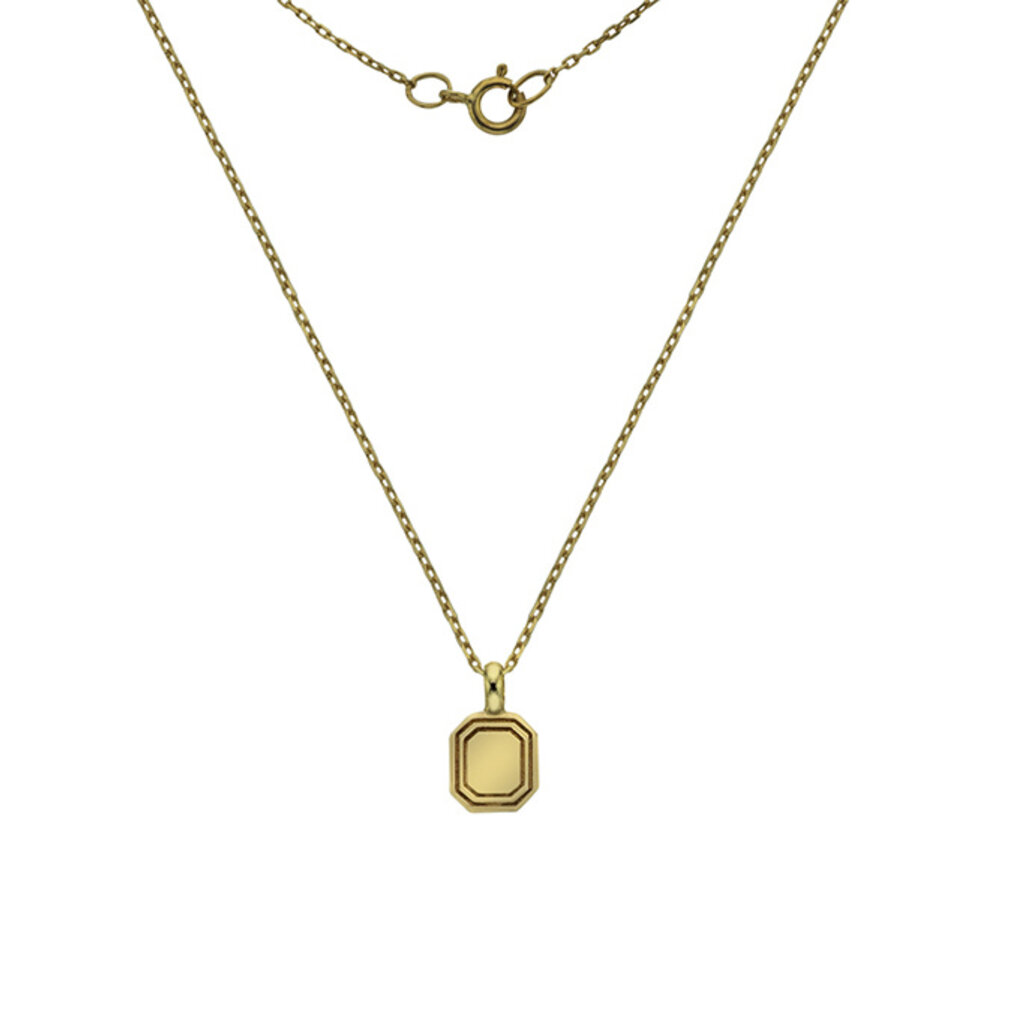 Gold Monroe Octa Necklace