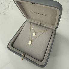 Gold Monroe Oval Necklace