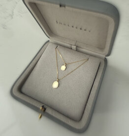 Gold Monroe Portrait Necklace