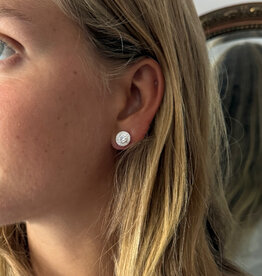 Silver Shimmer Marilyn Earrings