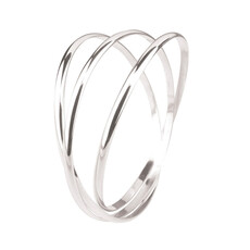 Sterling Silver Monro Bangle
