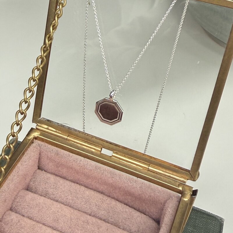 Silver Monroe Octa Necklace