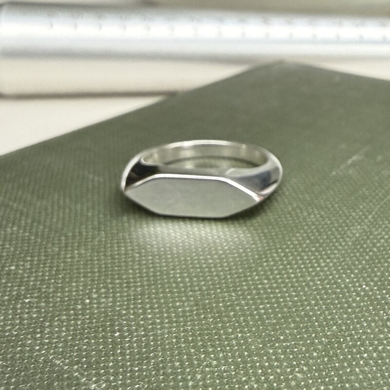 Amor Silver Agave Ring