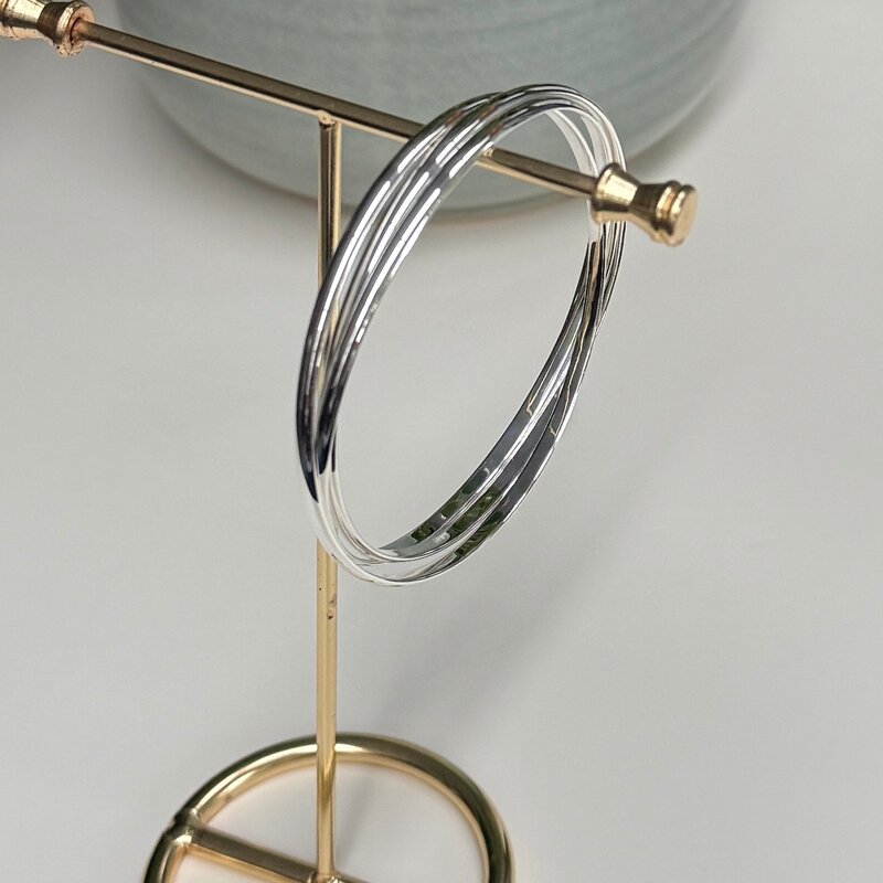 Sterling Silver Monro Bangle