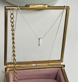 KENSINGTON Silver Petite Bolt Necklace