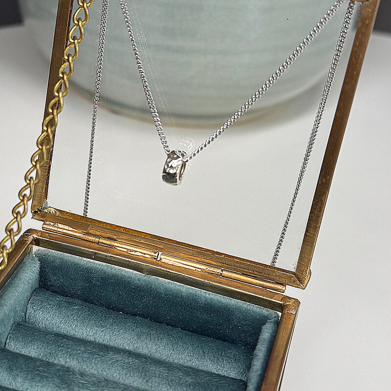OCEANIA Silver Florence Necklace
