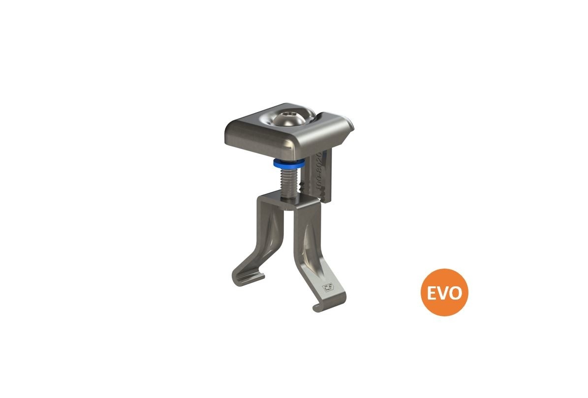 EVO Universele Moduleklem Aluminium