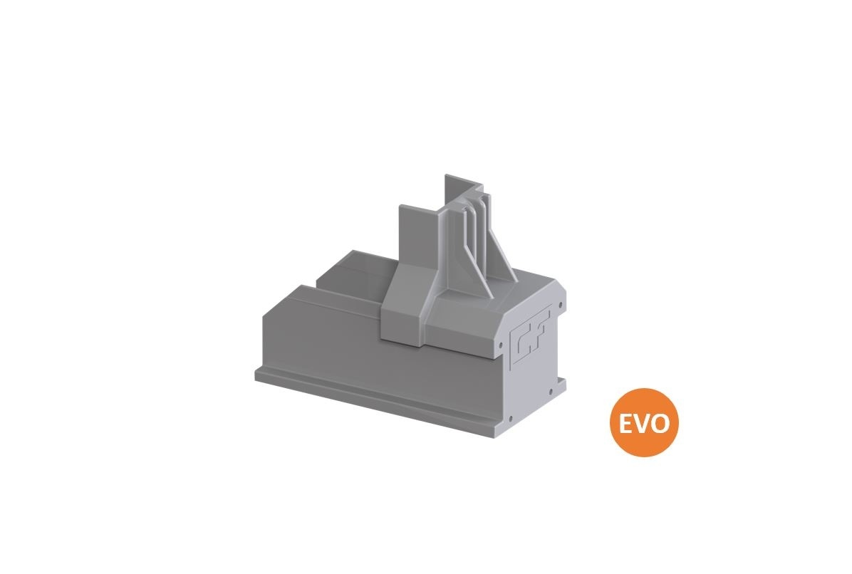 EVO Eindkap Aluminium
