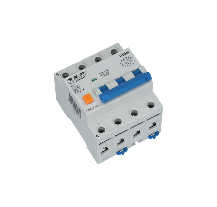 SEP 3-fase B Aardlek Automaat 30mA 16A