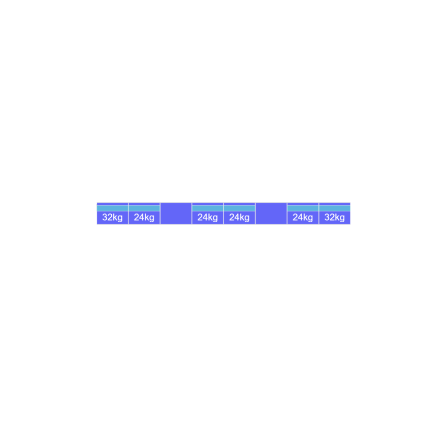 Montageset Zuid Landscape - 8 panelen 2091-2189MM